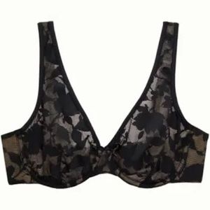 Thirdlove Unlined Foliage Perfect Coverage Bra 34F
